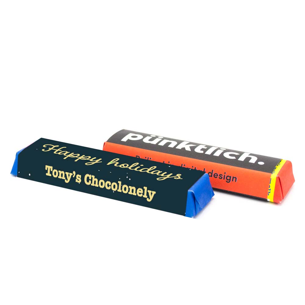 Tony's Chocolonely (50 Gr.) | Banderole mit eigenem Design